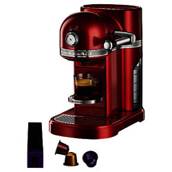 Nespresso Artisan Coffee Machine by KitchenAid Candy Apple Red